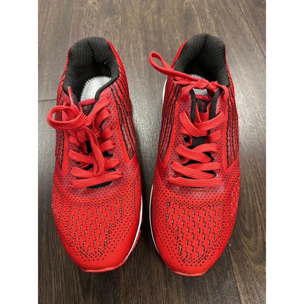 WHITIN Men's/Women's Barefoot Running Shoes - Red/Black - Size‎ EU 41